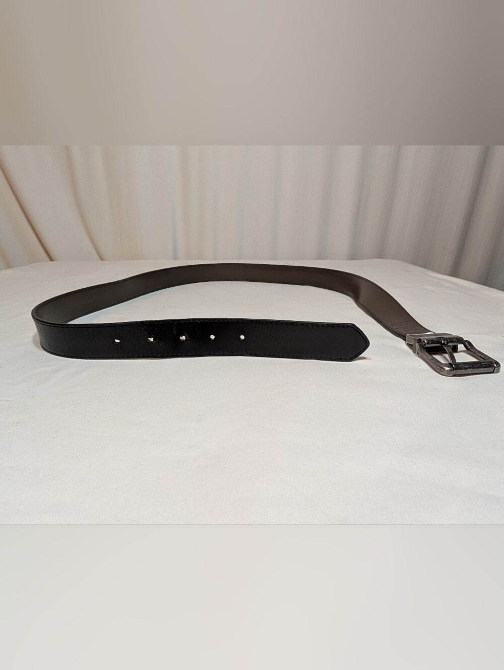 Wrangler Black Genuine Leather Belt Men's Size 40 / 100